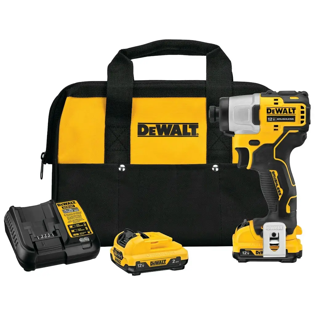DeWalt Xtreme 12V Max 1/4" Brushless Cordless Impact Driver Set