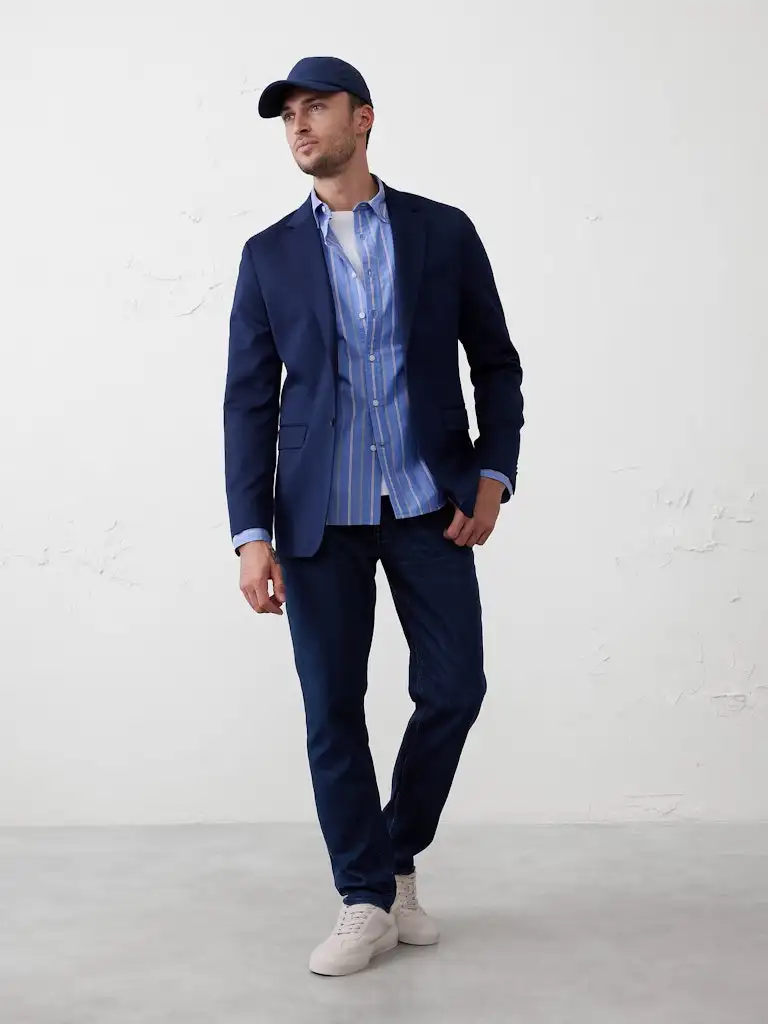 Banana Republic Factory Men's Athletic Travel Jeans