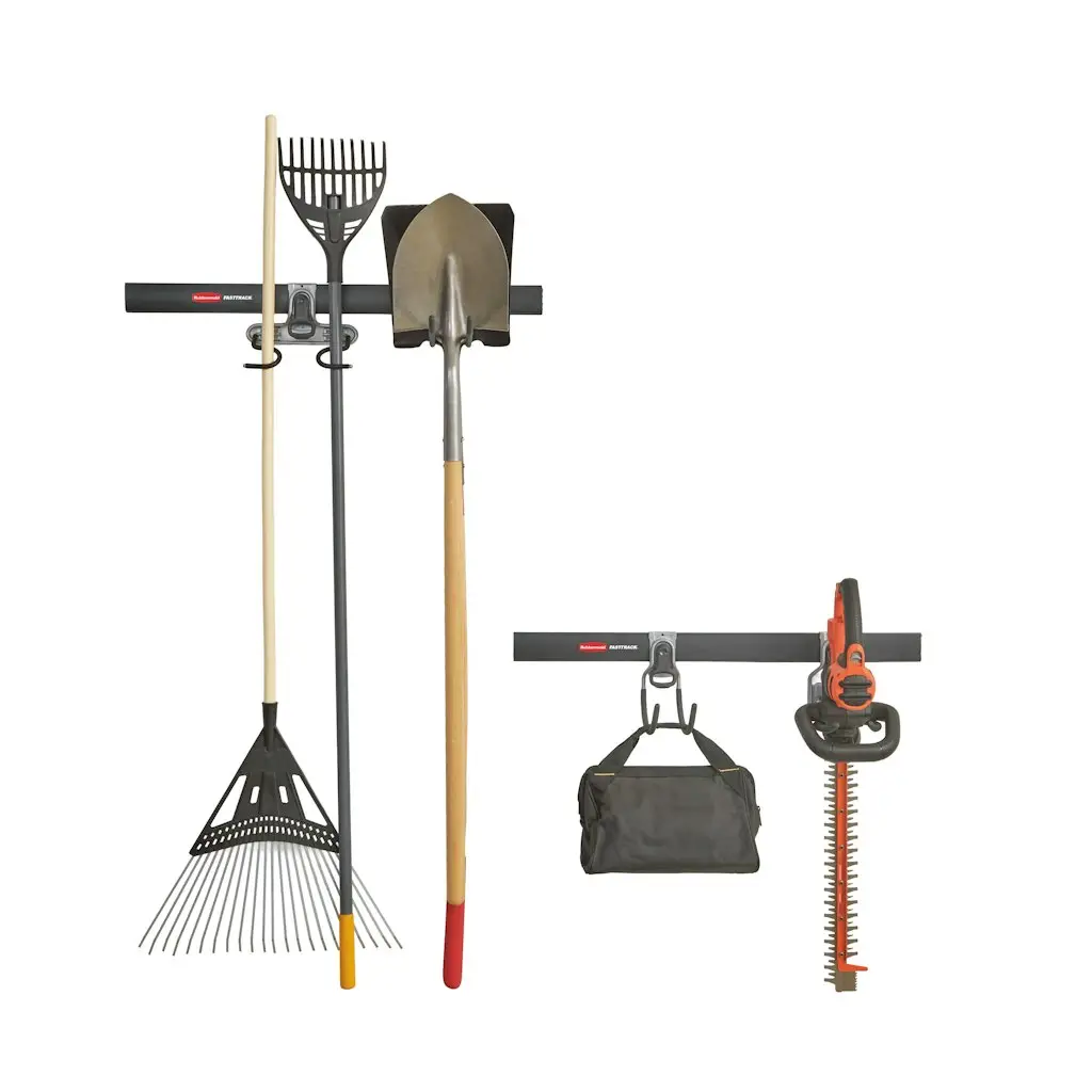 Rubbermaid 6-Piece FastTrack Garage Storage Rail System