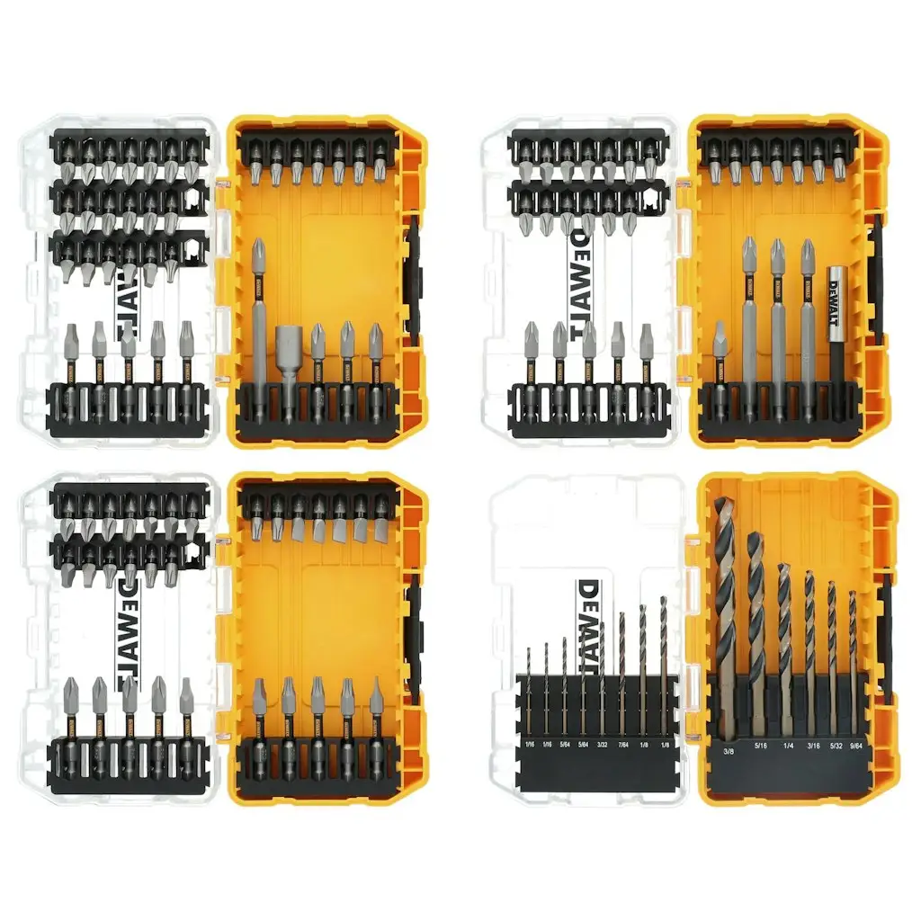 DeWalt 110-Piece Tough Grip Screwdriver Bit Set