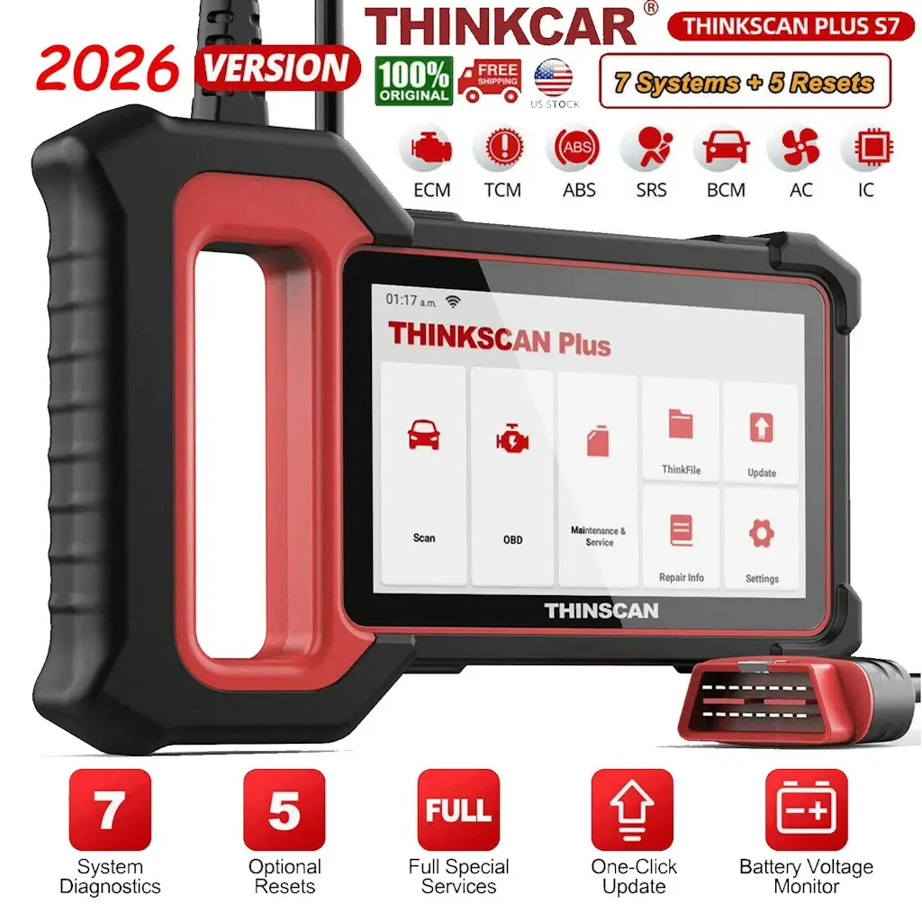 ThinkCar ThinkScan Plus S7 OBD2 Diagnostic Scanner