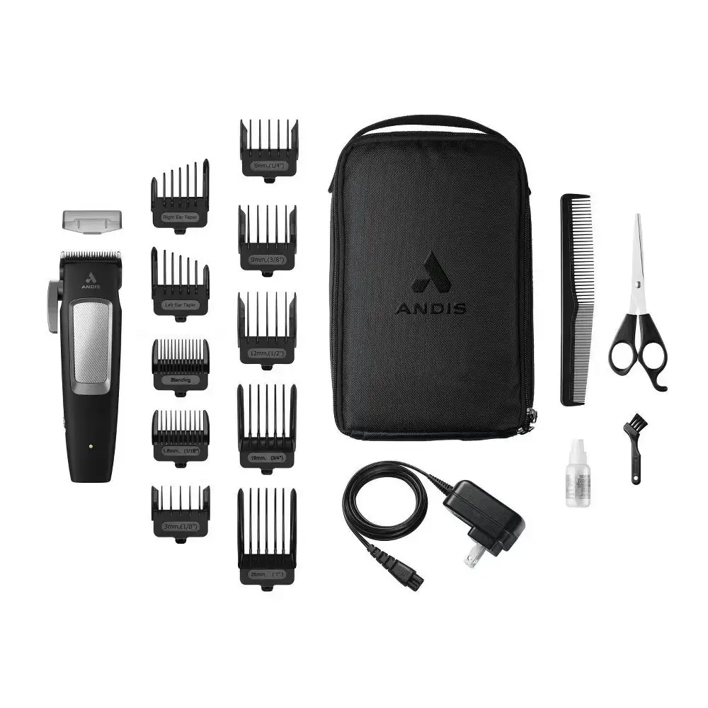 Andis inCRED Lithium-Ion 19-Piece Cordless Hair Trimmer Kit