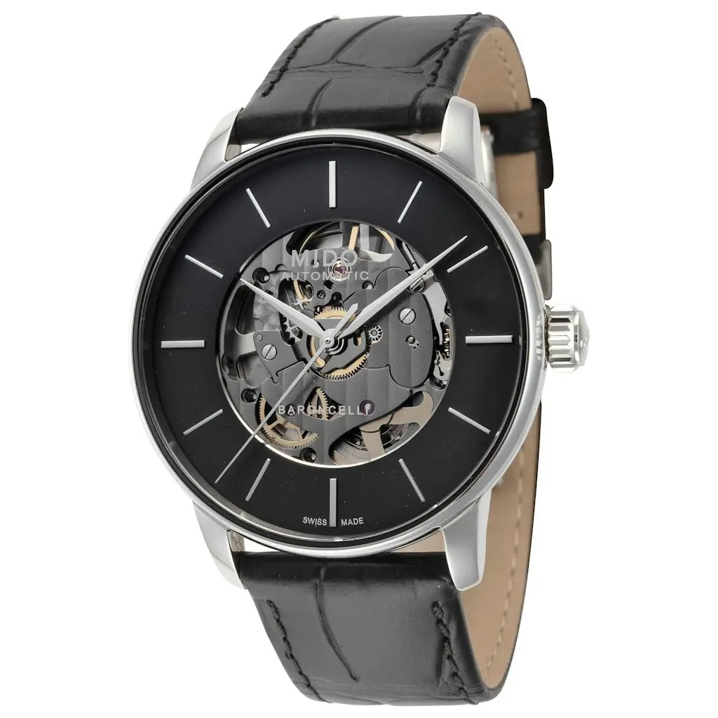 Mido Baroncelli Men's Automatic Skeleton Dial Watch
