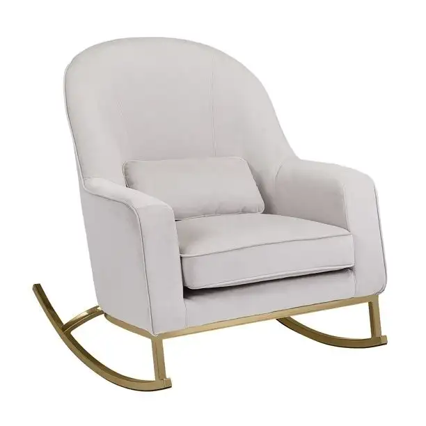 MoDRN Glam Velvet Rocking Chair
