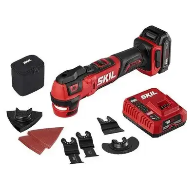 Skil Power Core 12V Variable Speed Oscillating Multi-Tool Kit