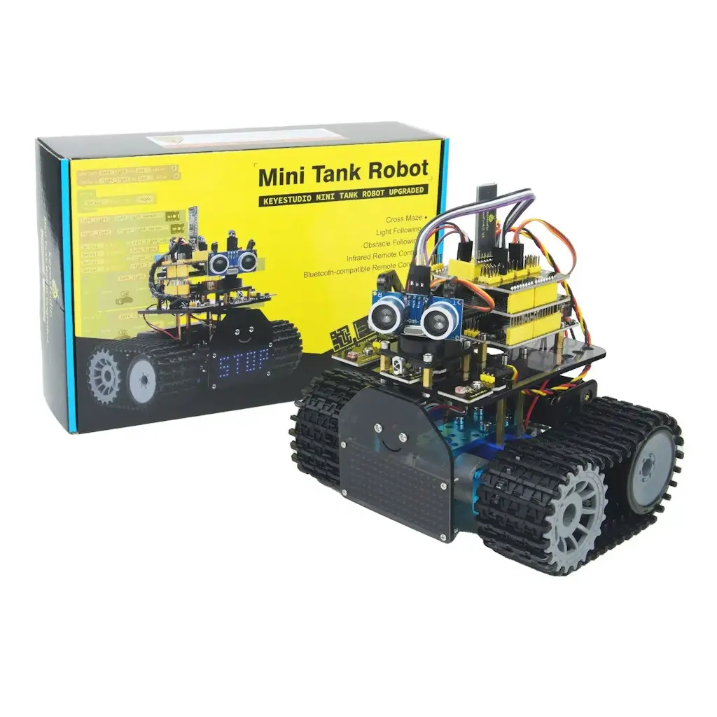 Keyestudio DIY Mini Tank Robot