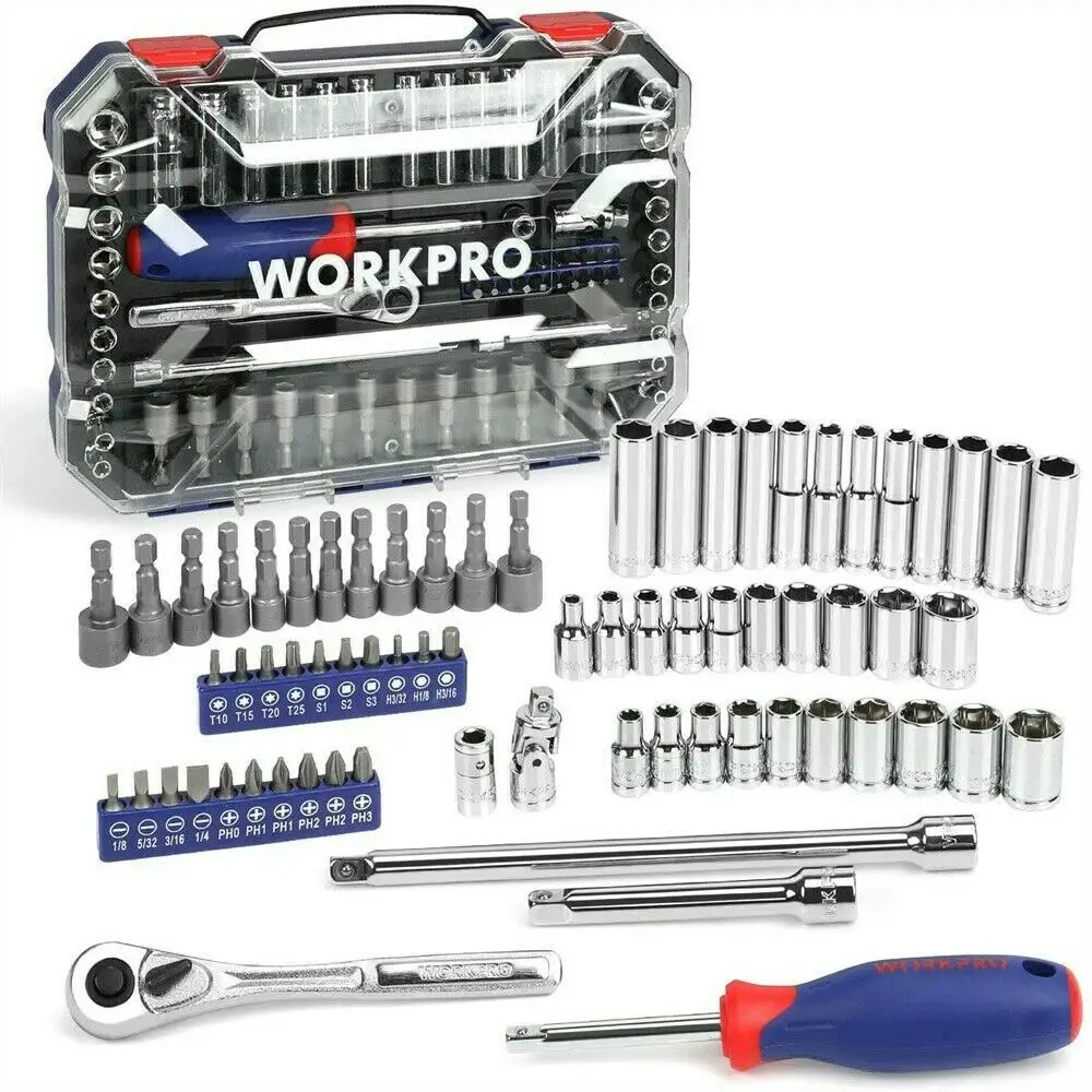 WorkPro 70-Piece Socket Set