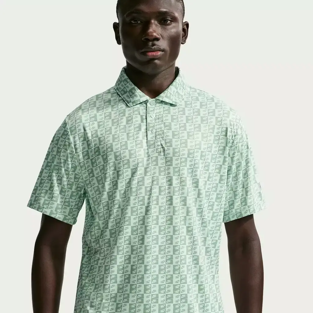 Nike Men's Par Dri-FIT Stacked Icon Golf Polo