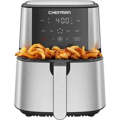 Open-Box Chefman TurboFry 6-Quart Digital Air Fryer