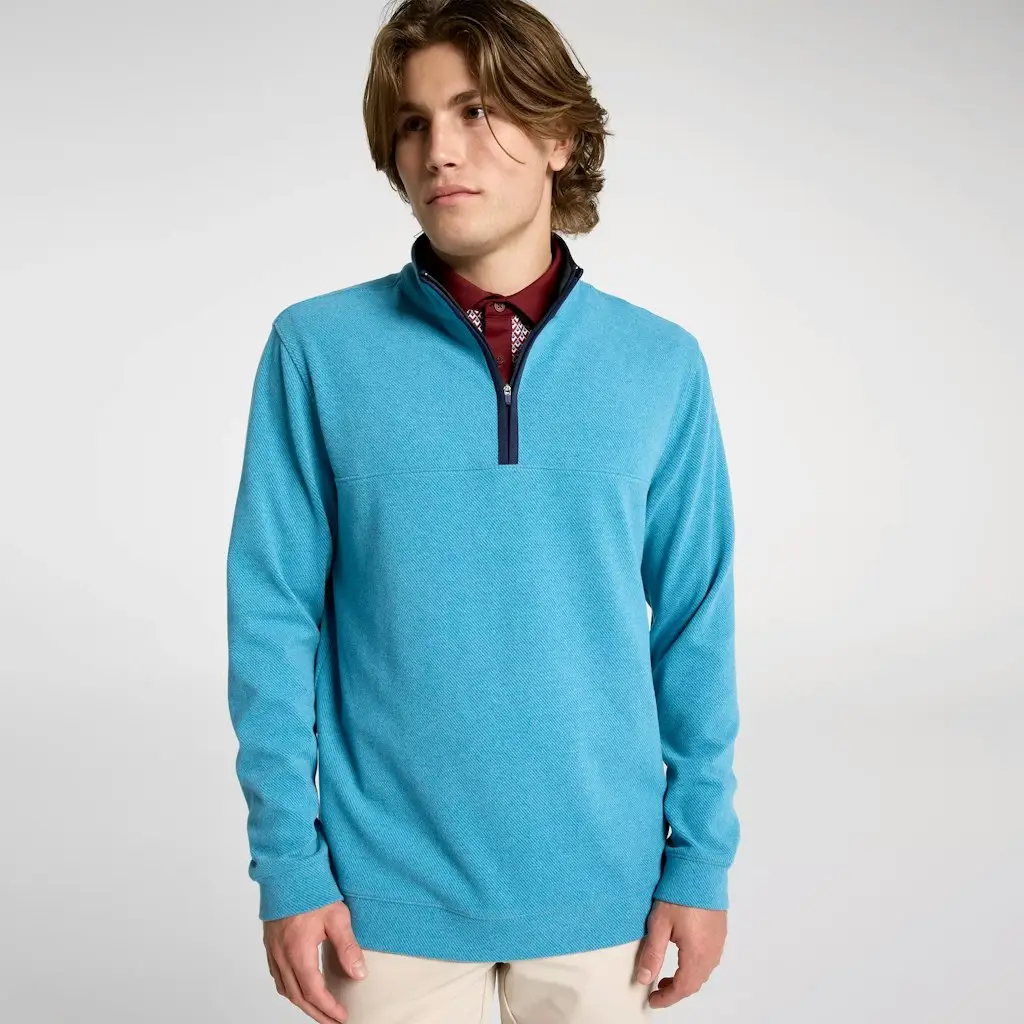 Walter Hagen Men's Performance 11 Twill 1/4-Zip Golf Pullover