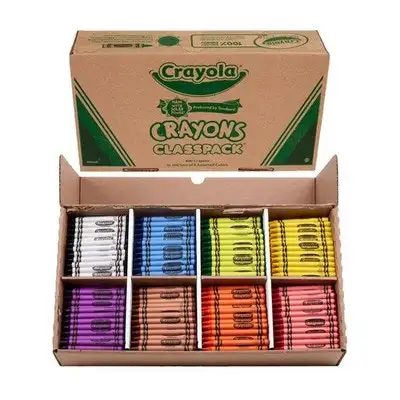 Crayola Crayons Bulk 800-Count Classpack