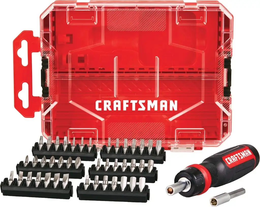 Craftsman VERSASTACK 44-Piece Magnetic Ratcheting Multi-Bit Screwdriver Set