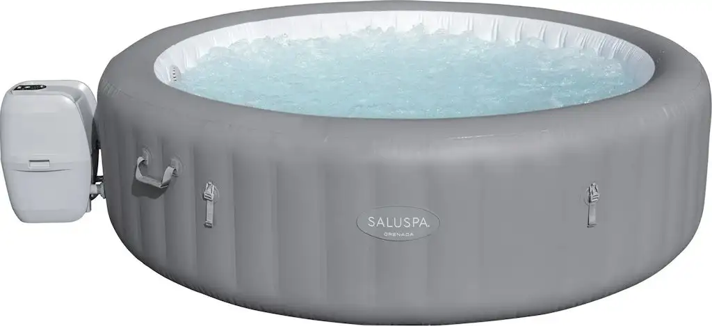 SaluSpa Grenada AirJet Inflatable 6-8 Person Hot Tub w/ Pump