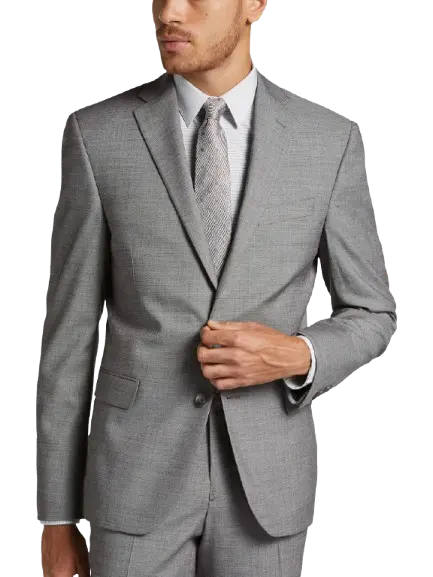 Awearness Kenneth Cole Men's Chillflex Modern Fit Wool Blend Suit Jacket