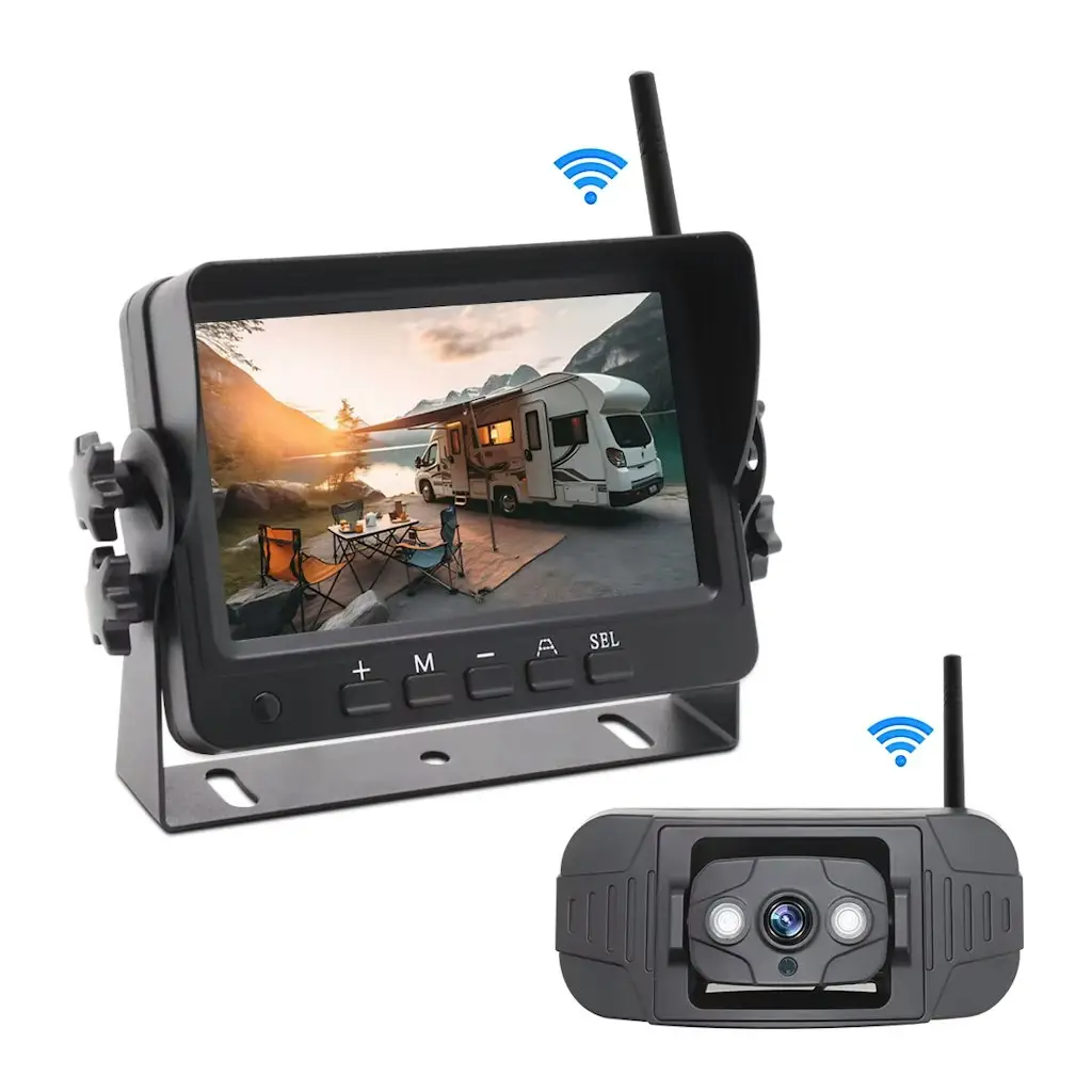 Wireless 5" Waterproof Backup Camera