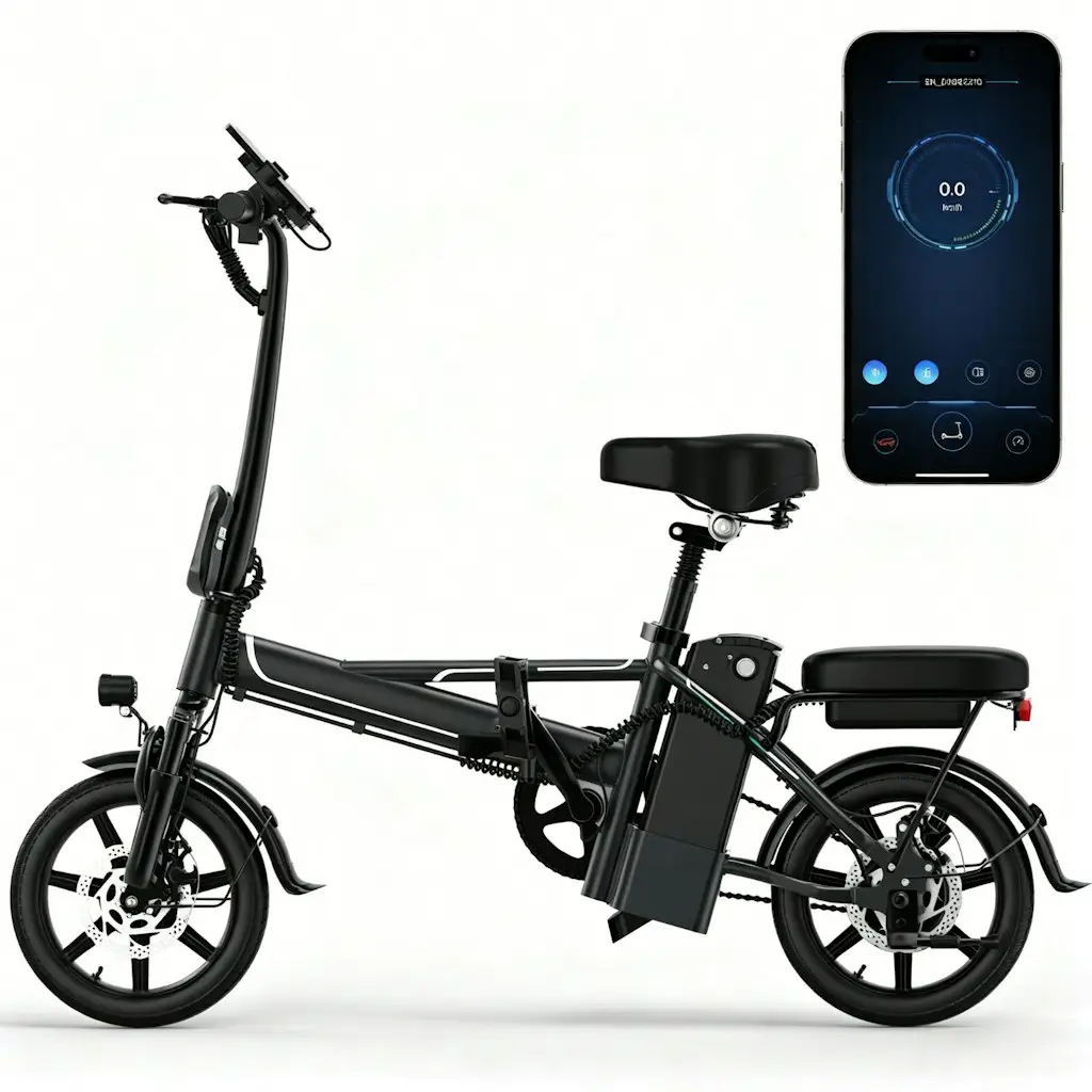 Aovopro EB60 Foldable 48V 10.5AH 14" Electric Bike
