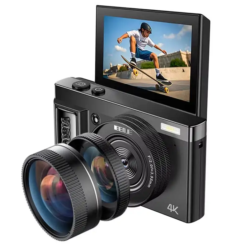 Benjie 4K 64MP Digital Camera