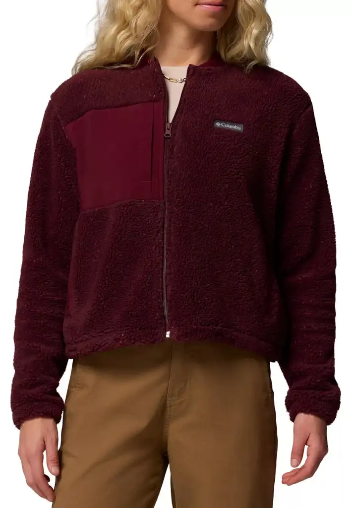 Columbia Women's Stellar Path Fleece Bomber Full Zip Jacket