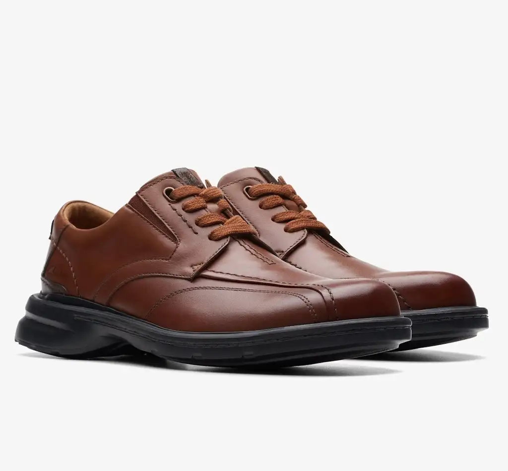 Clarks Gessler Lace Leather Oxford