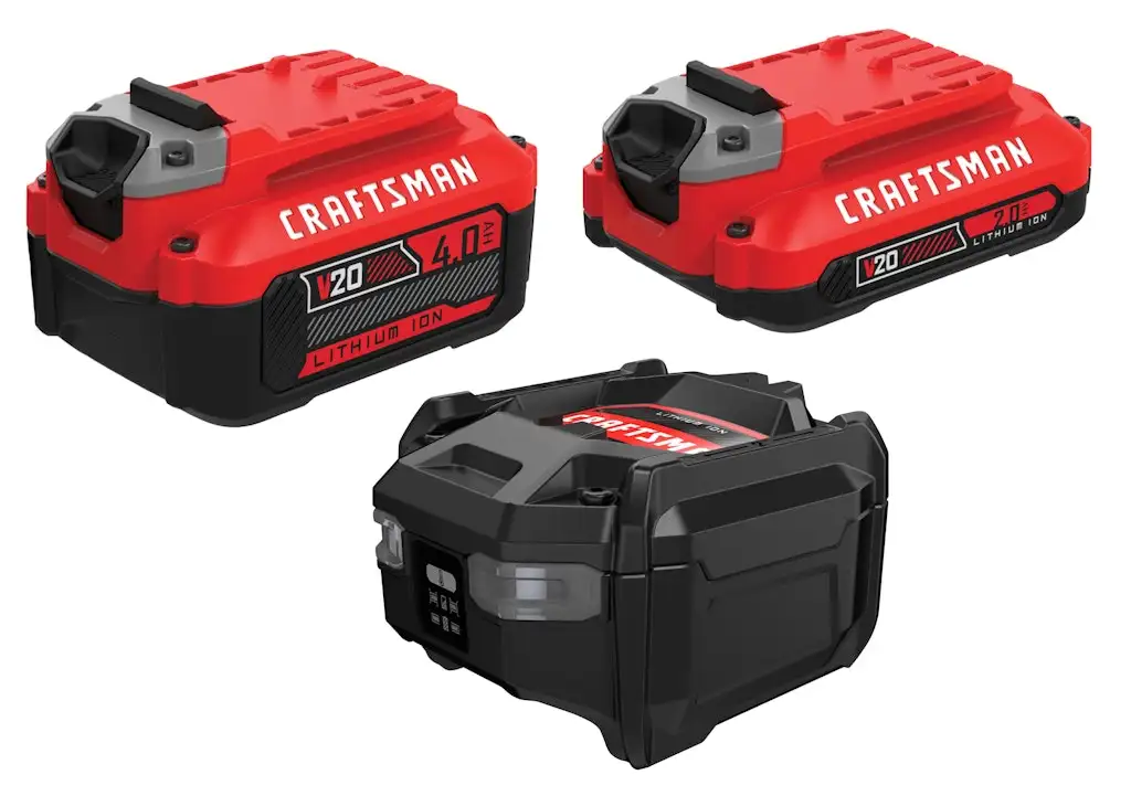 CRAFTSMAN V20 20V Battery & Charger 2-Pack