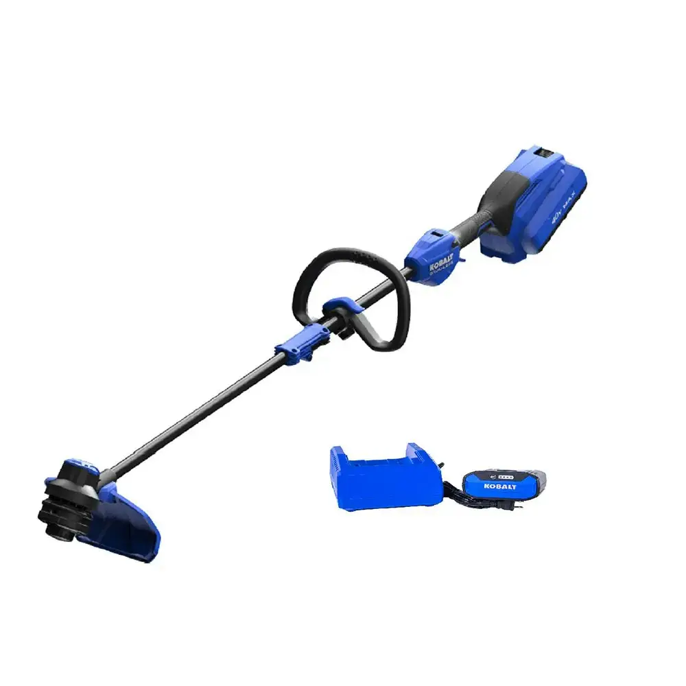 Kobalt Gen4 40-volt 15" Straight Shaft Battery String Trimmer w/ Charger