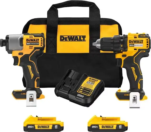 DeWalt 20V MAX 2-Tool Brushless Power Tool Combo Kit