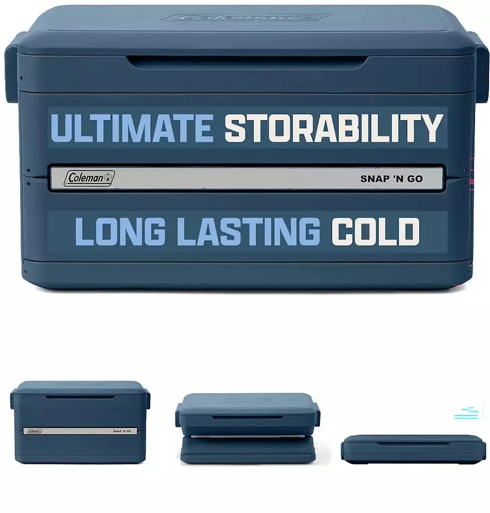 Coleman Snap 'N Go 55-Qt. Collapsible Hard Cooler