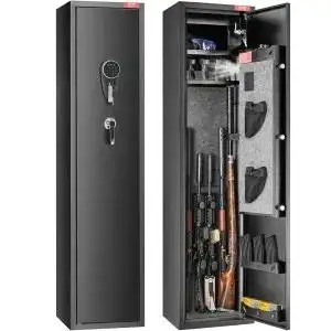 Vevor 7-8-Rifle Gun Safe w/ Digital Keypad & Lock