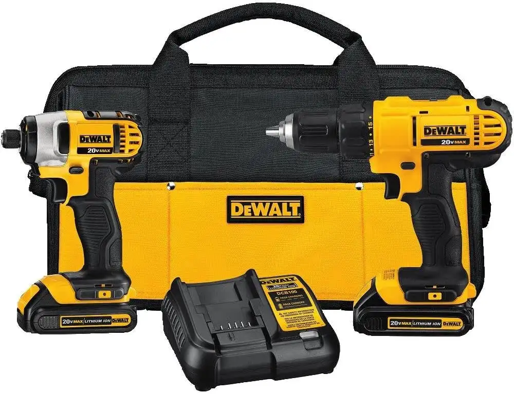 DeWalt 20V MAX Cordless Drill and Impact Driver Combo Kit