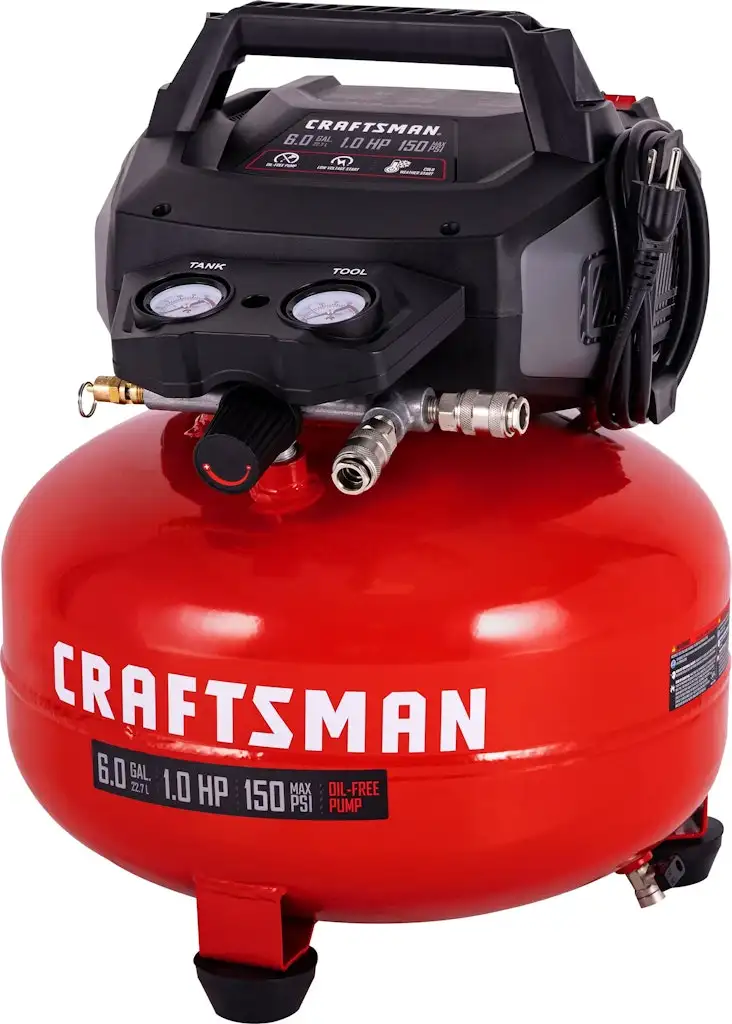 Craftsman 6-Gallon 150-PSI Portable Electric Pancake Air Compressor