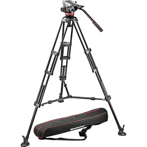 Manfrotto MVH502A Fluid Head & 546B Tripod System