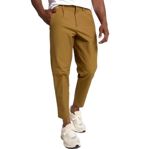 VRST Men's Limitless Canvas Pleated Chino Pants