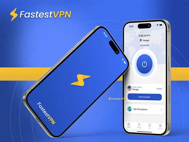 FastestVPN PRO Lifetime Subscription (15 Devices)