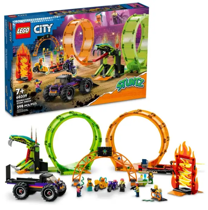 LEGO City Double Loop Stunt Arena