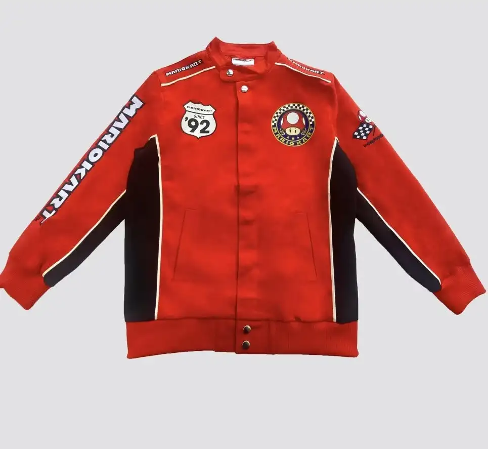 Mario Kart Men's / Women's Canvas Racing Jacket