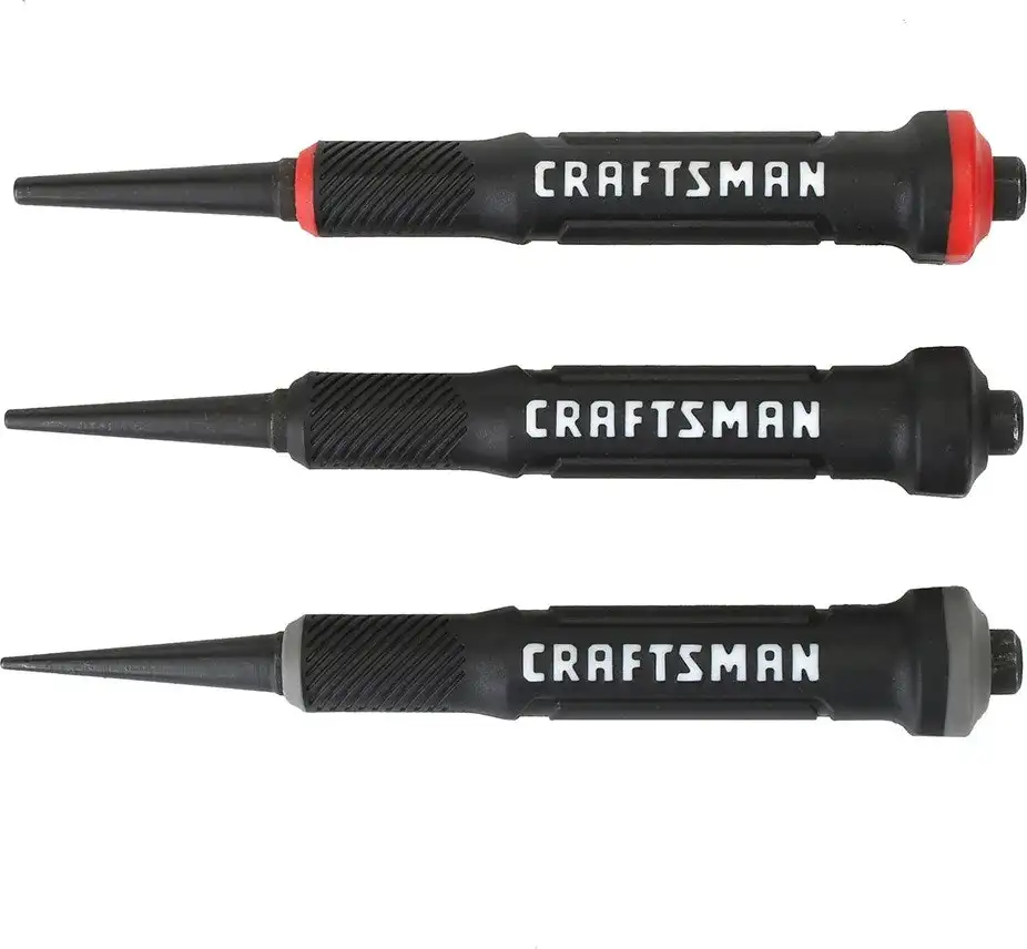 Craftsman 3-Piece Nail Set Punch