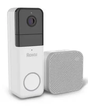 Roku Wire-Free Video Doorbell & Chime SE