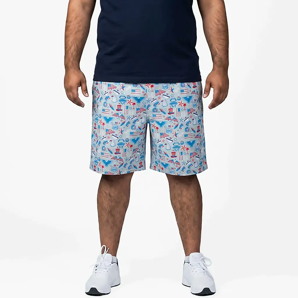 Magellan Outdoors Men's Americana Print Shorts