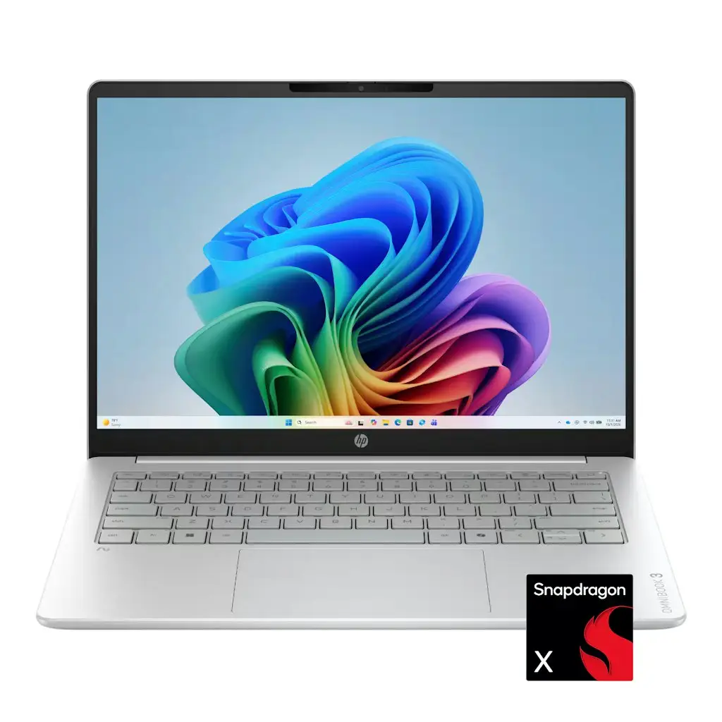 HP OmniBook 3 Snapdragon X 14" 2K Touchscreen Laptop