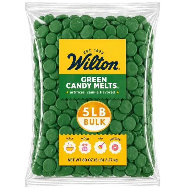 Wilton Green Confectionery Melting Wafers 5-lb Bulk Value Bag