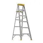 Werner 6-ft Aluminum 225 lbs. Load Capacity Step ladder