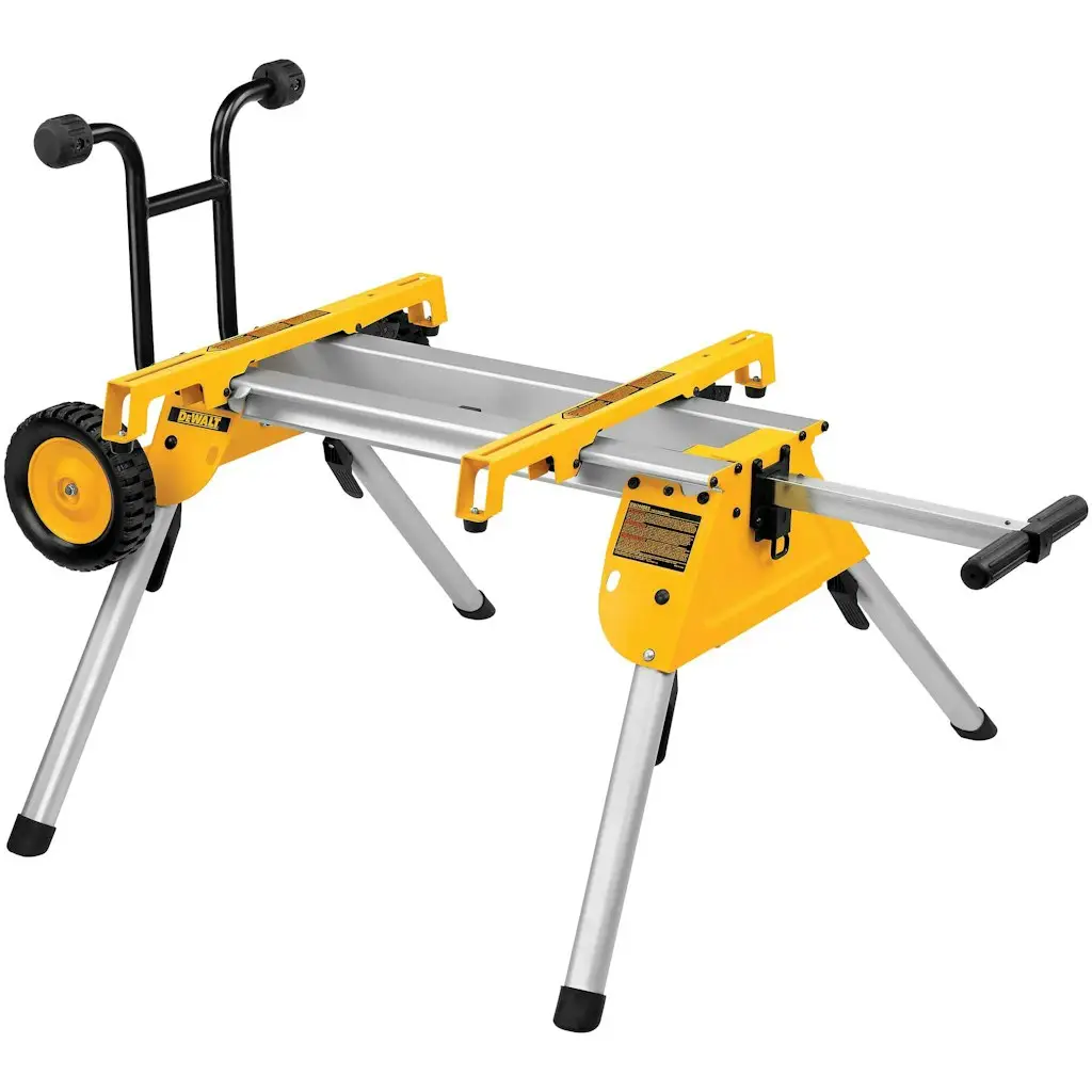 DeWalt Aluminum Rolling Table Saw Stand