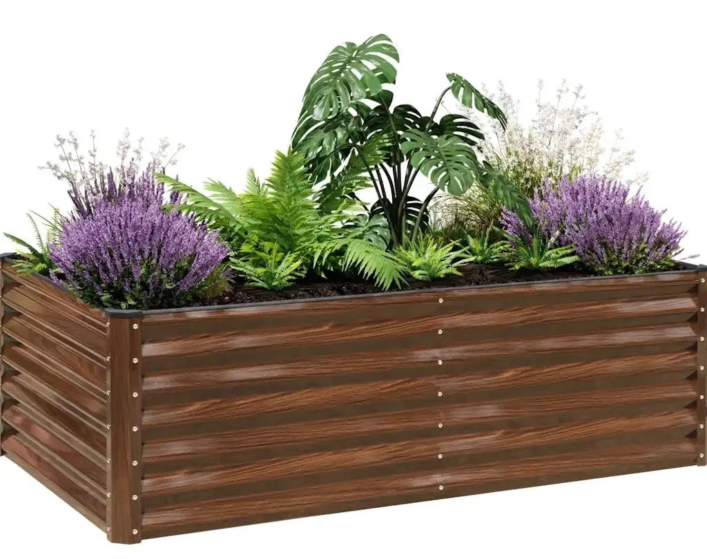 SnugNiture Steel Raised Garden Bed