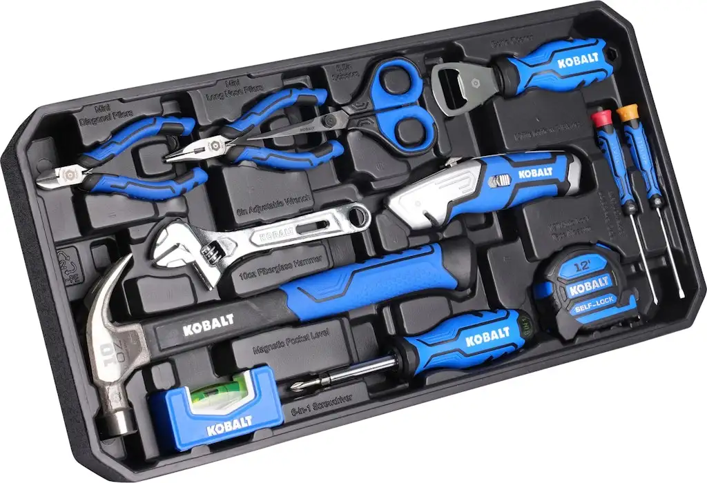 Kobalt 20-Piece Household Tool Set w/ Hard Case