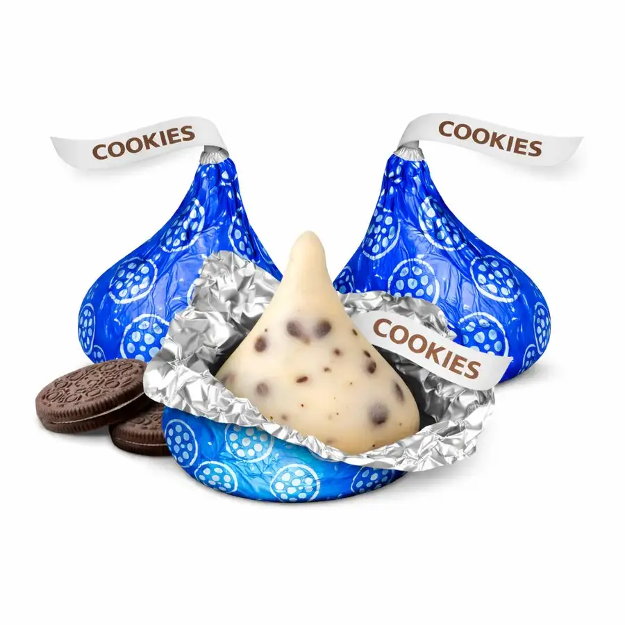 Hershey's Kisses Cookies 'n' Creme 5-lb Bulk Value Bag