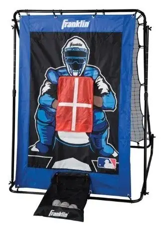 Franklin Sports 2-in-1 MLB Pitch Trainer Set