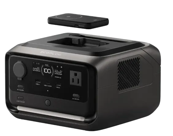 Certified Refurb EcoFlow River 3 Plus 286Wh Wireless Boost Combo w/ 5,000mAh RAPID Power Bank