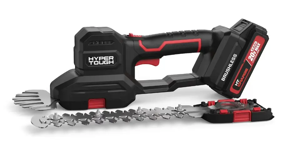 Open-Box Hyper Tough 20V Cordless 2-in-1 Brushless Shear & Shrubber