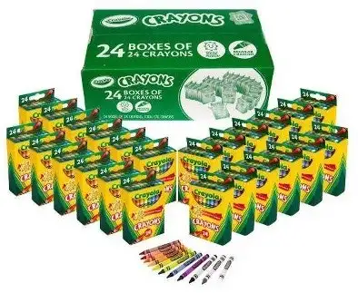 Crayola Crayons 24-Count 24-Pack