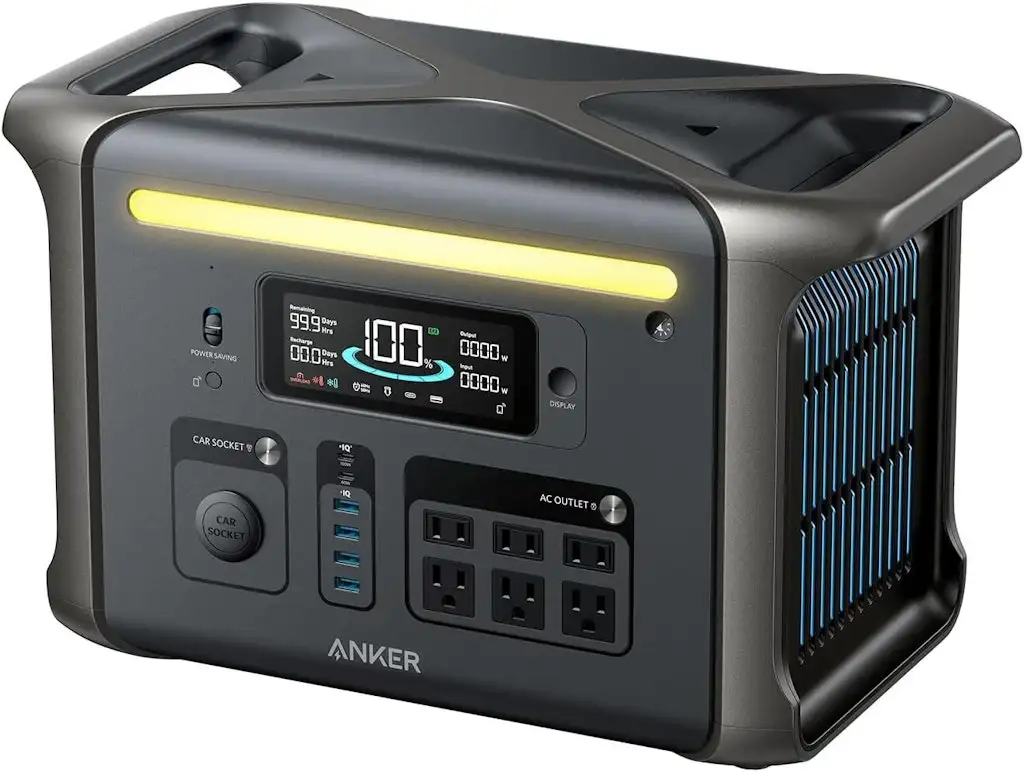 Certified Refurb Anker SOLIX F1500 1536Wh Portable Power Station